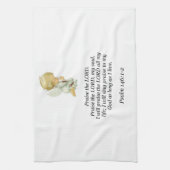 Jezus keuken handdoek Psalmen 146:1-2 (Verticaal)