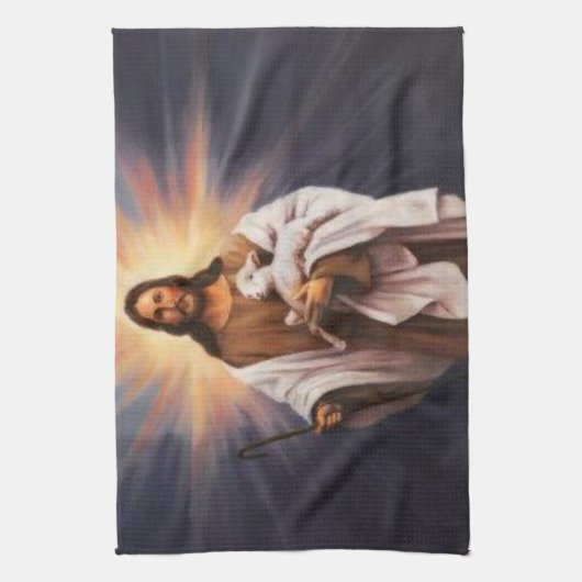 Jezus keukenhanddoek (Verticaal)
