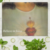 Jezus keukenhanddoek (Gevouwen)