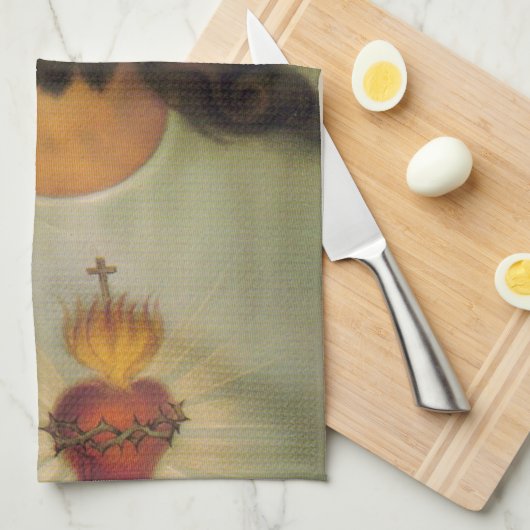 Jezus keukenhanddoek (Quarter Fold)