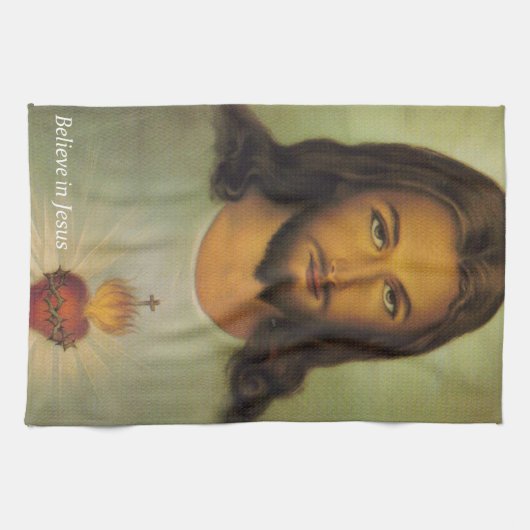 Jezus keukenhanddoek (Horizontaal)