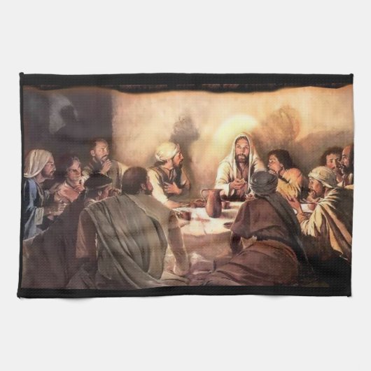 Jezus keukenhanddoek (Horizontaal)
