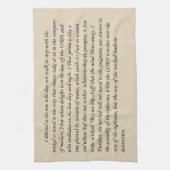 Jezus keukenhanddoek (Verticaal)