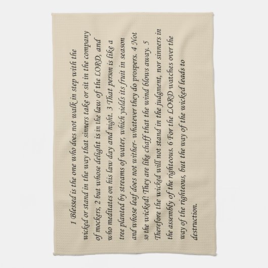 Jezus keukenhanddoek (Verticaal)