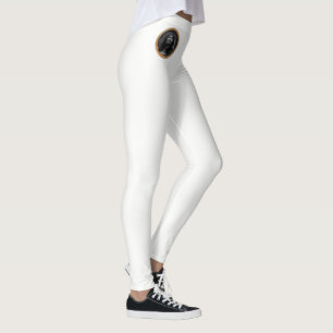 Jezus kijkt in de hemel leggings
