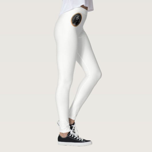 Jezus kijkt in de hemel leggings (Rechts)