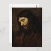 Jezus kijkt naar beneden briefkaart (Voorkant / Achterkant)