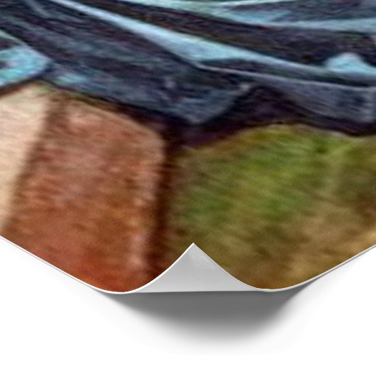 Jezus kijkt naar poster vrouwen (Hoek)