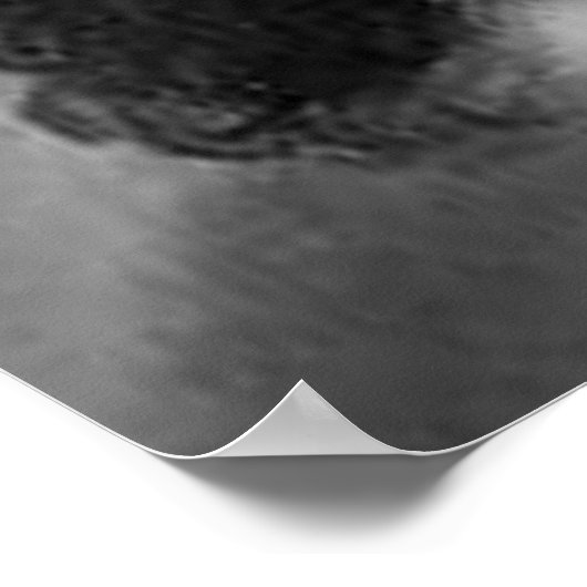 Jezus kijkt op God vintage poster (Hoek)