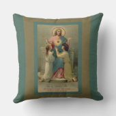 Jezus kinderen knielen in zijn gezicht kussen (Achterkant)