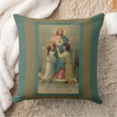 Jezus kinderen knielen in zijn gezicht kussen (Deken)