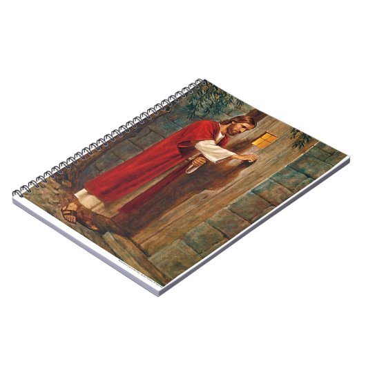 Jezus klopt aan de deur notitieboek (Linkerzijde)