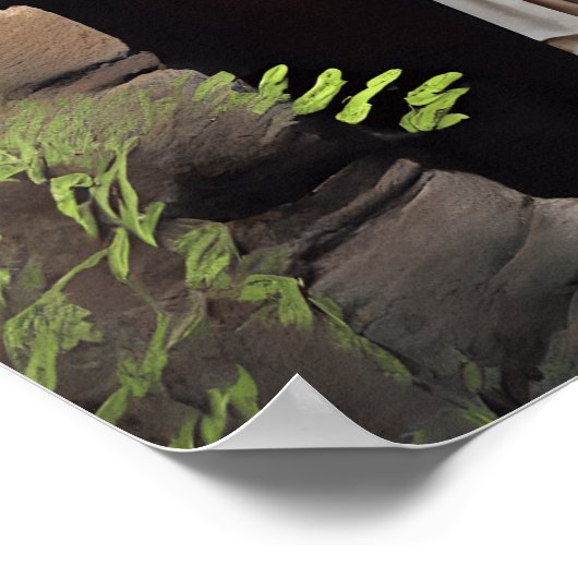 Jezus klopte op de Antiek deur Poster (Hoek)