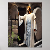 Jezus klopte op de Antiek deur Poster (Voorkant)