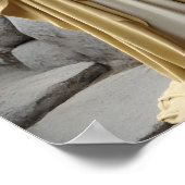 Jezus klopte op de Antiek deur Poster (Hoek)