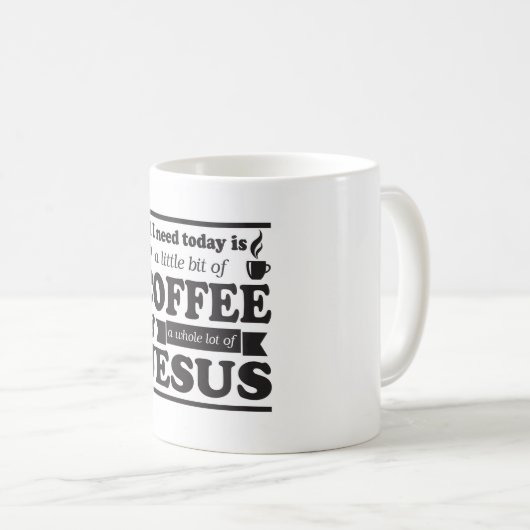 Jezus koffie mok (Voorkant rechts)