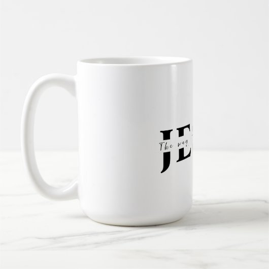 Jezus Koffiemok (Links)