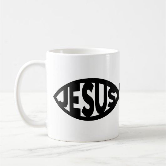 Jezus Koffiemok (Links)