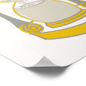 Jezus komt binnenkort met gouden huiden poster (Hoek)