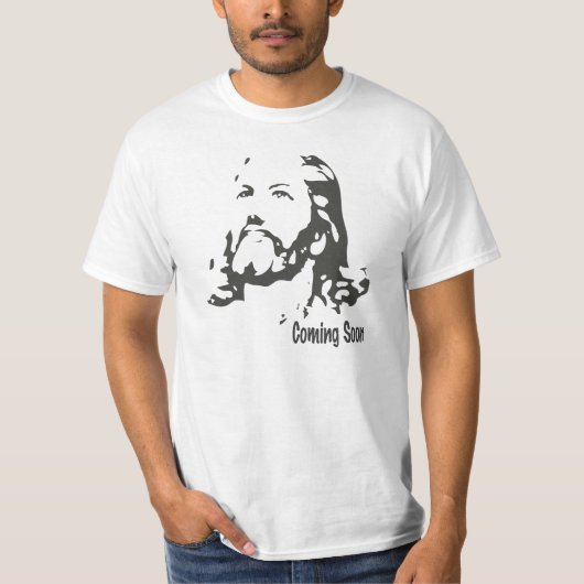 Jezus komt binnenkort met T-shirt (Voorkant)