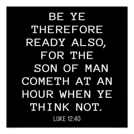 Jezus komt binnenkort - Openbaring 17:14 Christeli Perfect Poster (Voorkant)