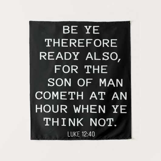 Jezus komt binnenkort - Openbaring 17:14 Christeli Wandkleed (Voorkant)