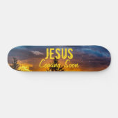Jezus komt binnenkort persoonlijk skateboard (Horizontaal)