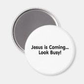 Jezus komt er op uit. magneet (Voorkant / Achterkant)