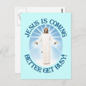 Jezus komt eraan briefkaart (Voorkant / Achterkant)