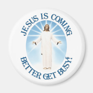 Jezus komt eraan magneet