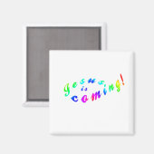 Jezus komt eraan magneet (Voorkant / Achterkant)