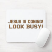 Jezus komt eraan... muismat (Met muis)