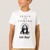 Jezus komt eraan. t-shirt (Voorkant)