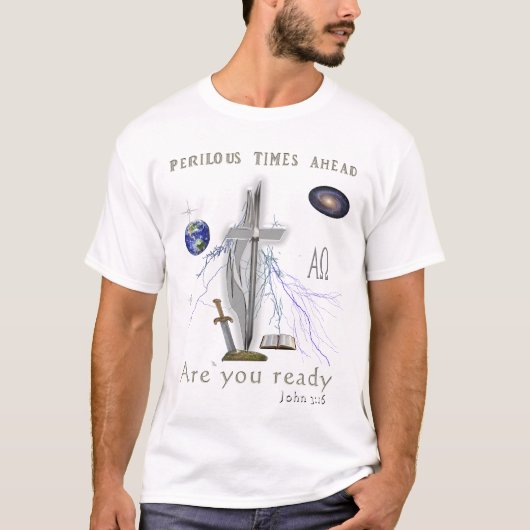 Jezus komt eraan t-shirt (Voorkant)