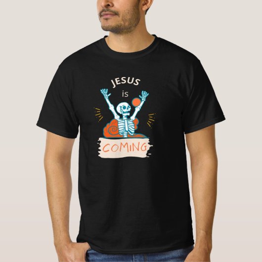 Jezus komt eraan! t-shirt (Voorkant)