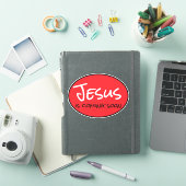 Jezus Komt Gauw Aangepaste Vinyl Sticker (iPad Cover)