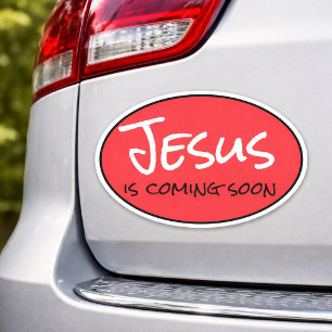 Jezus Komt Gauw Aangepaste Vinyl Sticker