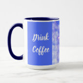 Jezus komt in de wolken mok (Links)