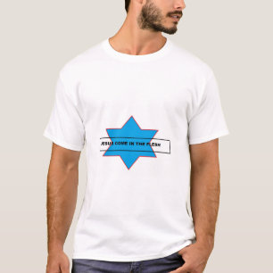 Jezus komt in het vlees t-shirt