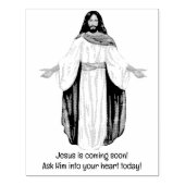 Jezus komt! rubberstempel (Afrduk)