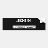 Jezus komt snel! bumpersticker (Voorkant)