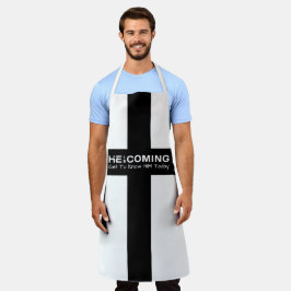 Jezus komt snel schort