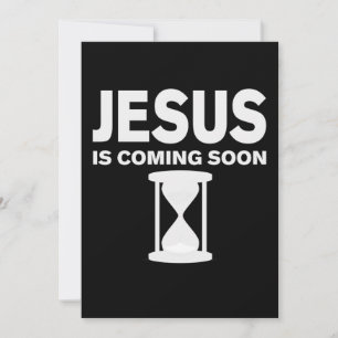 Jezus komt snel Shirt tellen tot Jezus Save The Date