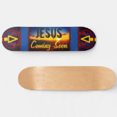 Jezus komt snel skateboard (Horizontaal)