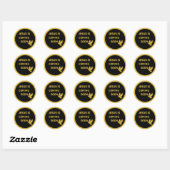 Jezus komt spoedig – Gouden Duif Sticker (Vel)