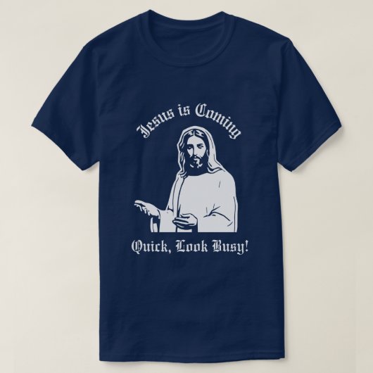 Jezus komt... t-shirt (Design voorkant)