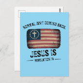 Jezus komt terug briefkaart (Voorkant / Achterkant)