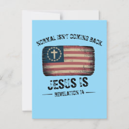 Jezus komt terug briefkaart