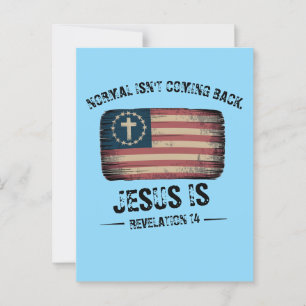 Jezus komt terug briefkaart