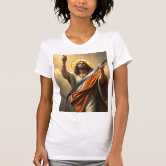 Jezus komt terug met een T-shirt voor vrouwen